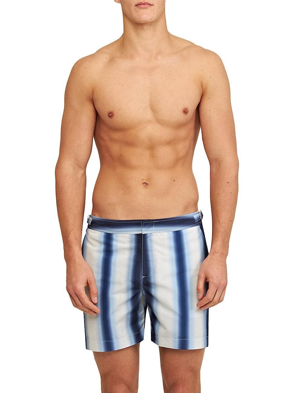 Mens Bulldog Oasis Striped Swim Shorts Product Image