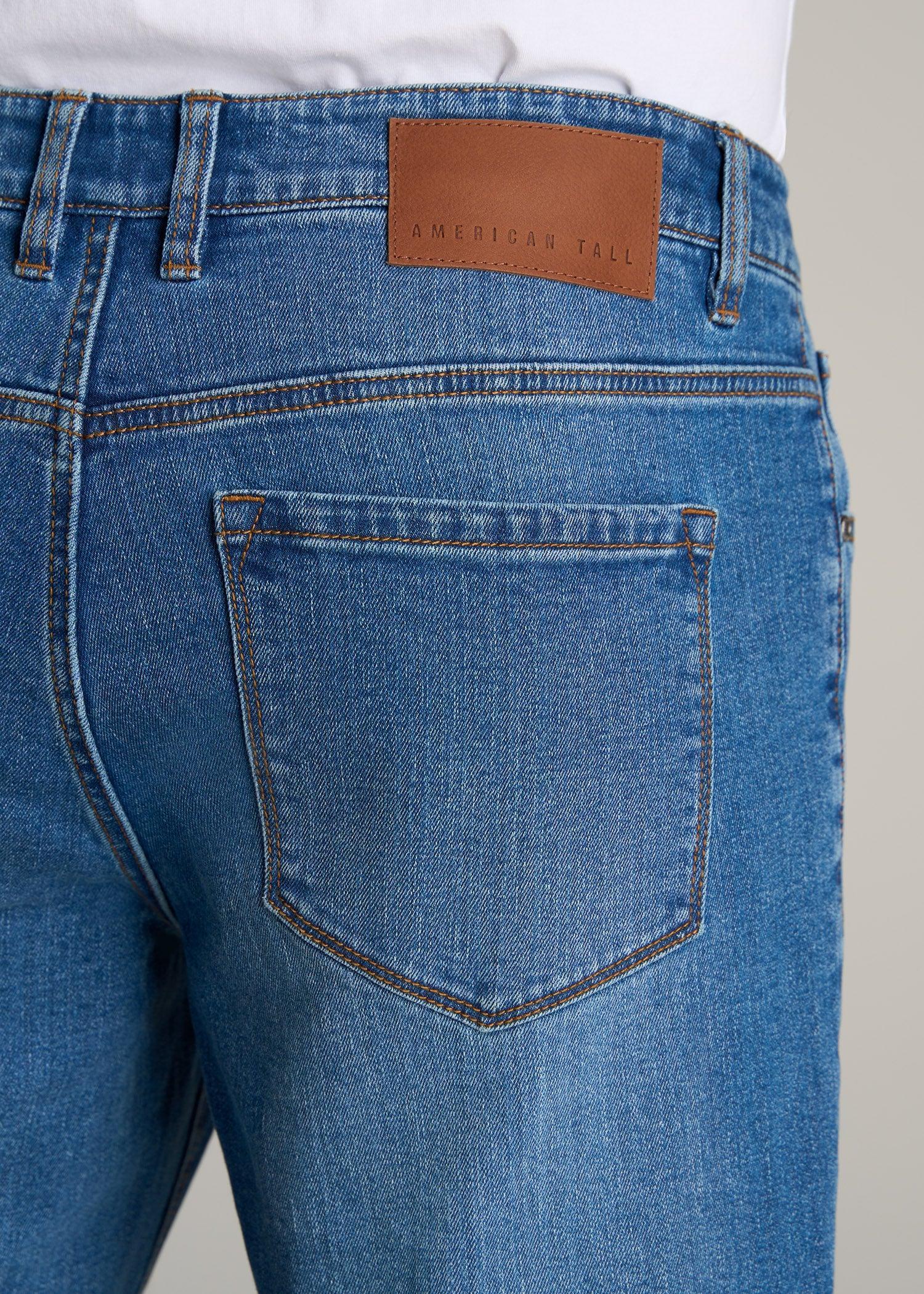 Carman TAPERED Jeans for Tall Men in Classic Mid Blue Male Product Image