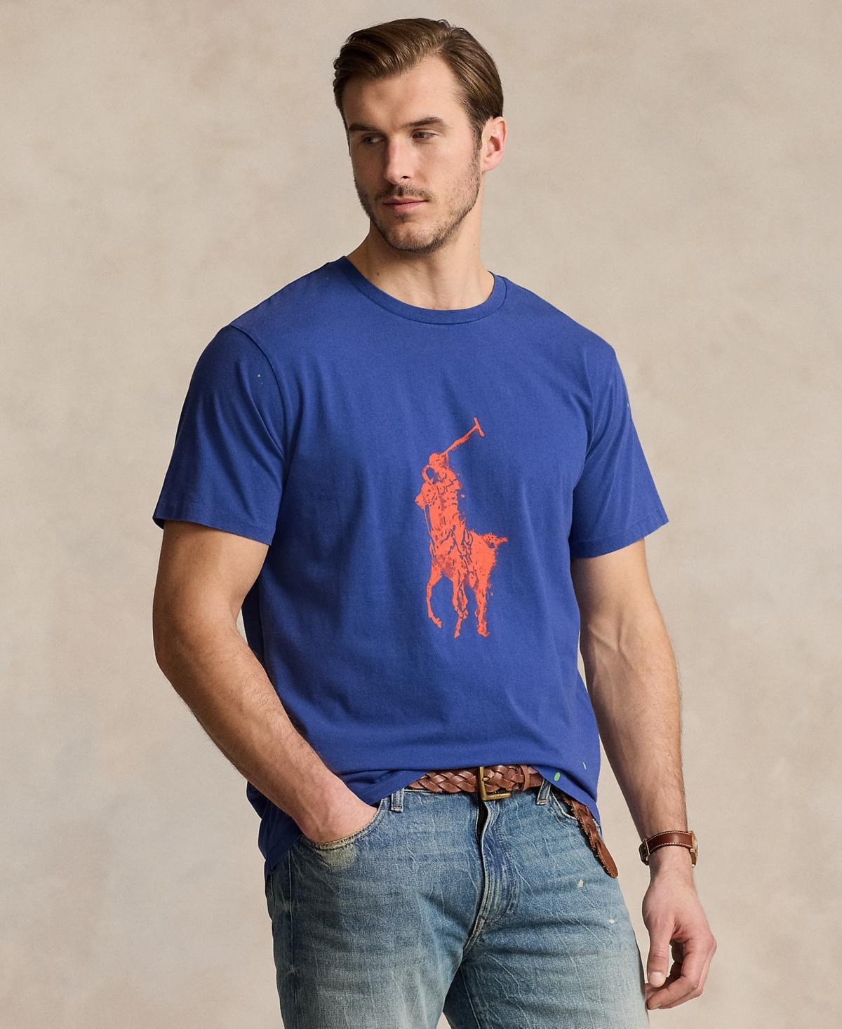 Polo Ralph Lauren Mens Big & Tall Logo Jersey T-Shirt Product Image