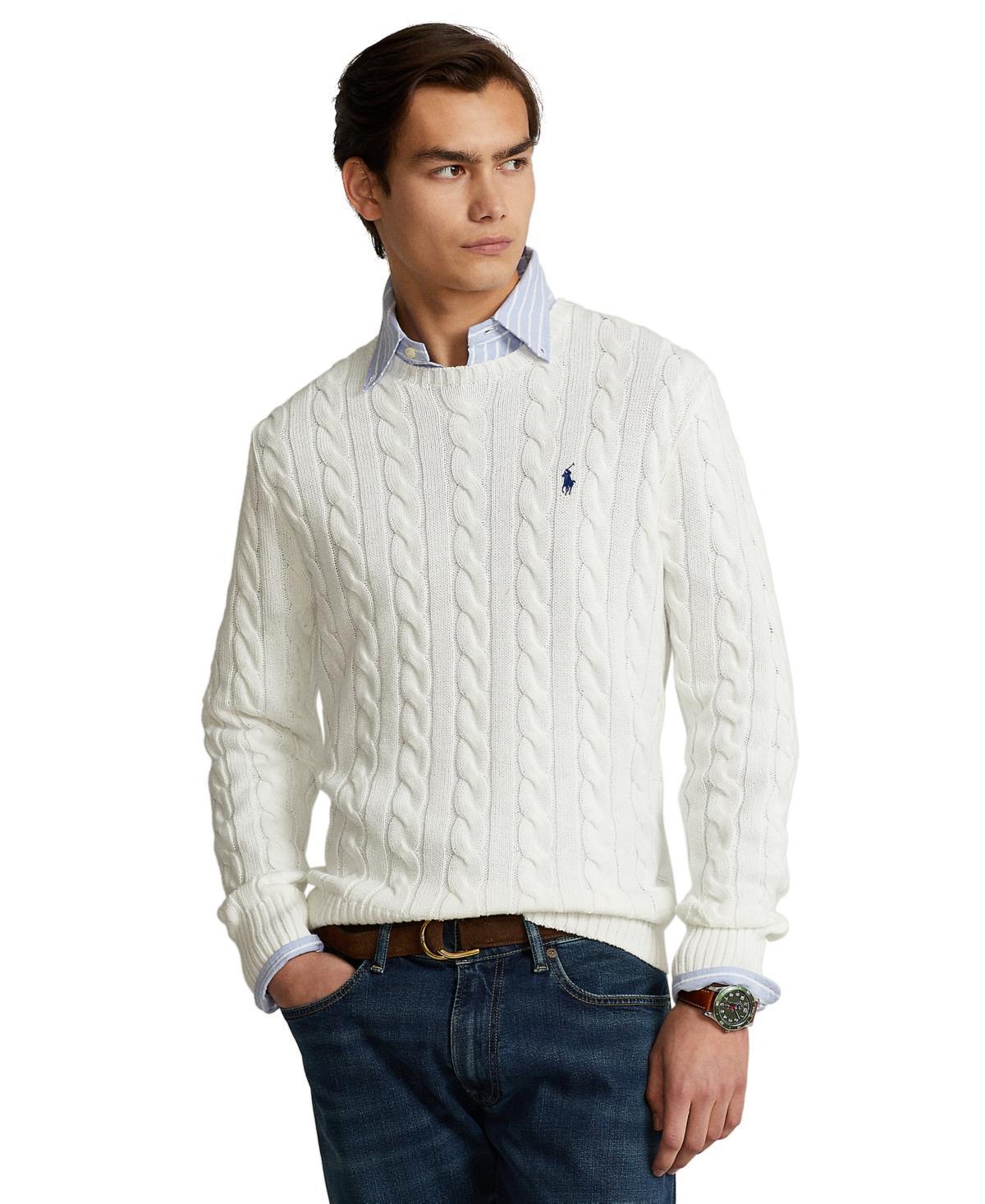 Polo Ralph Lauren Mens Cable-Knit Cotton Sweater Product Image