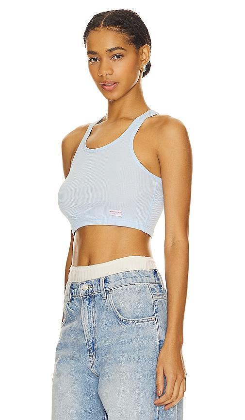 Alexander Wang Cropped Classic Racer Tank Top Product Image