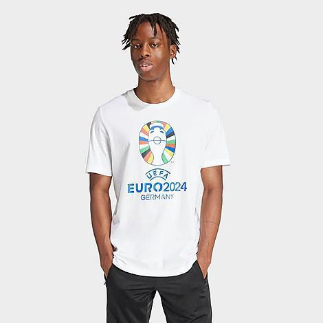 Mens adidas Soccer UEFA Euro 2024 Emblem T-Shirt Product Image