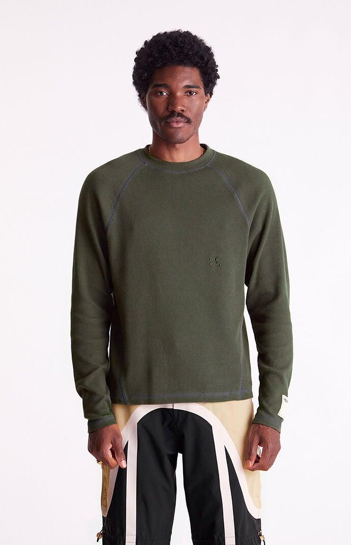 RC Outdoor Supply Mens Long Sleeve Waffle Knit T-Shirt Product Image