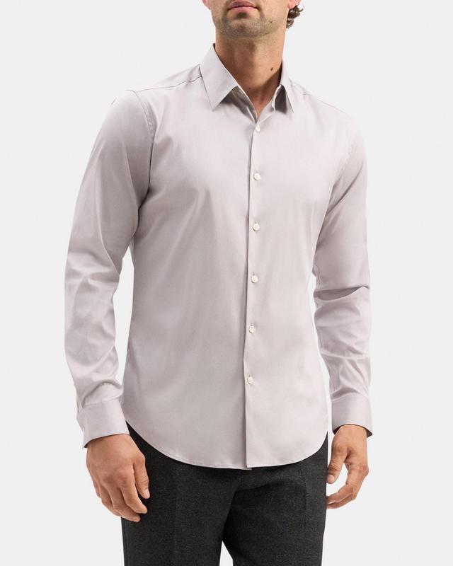 Tailored Shirt In Stretch Cotton Product Image