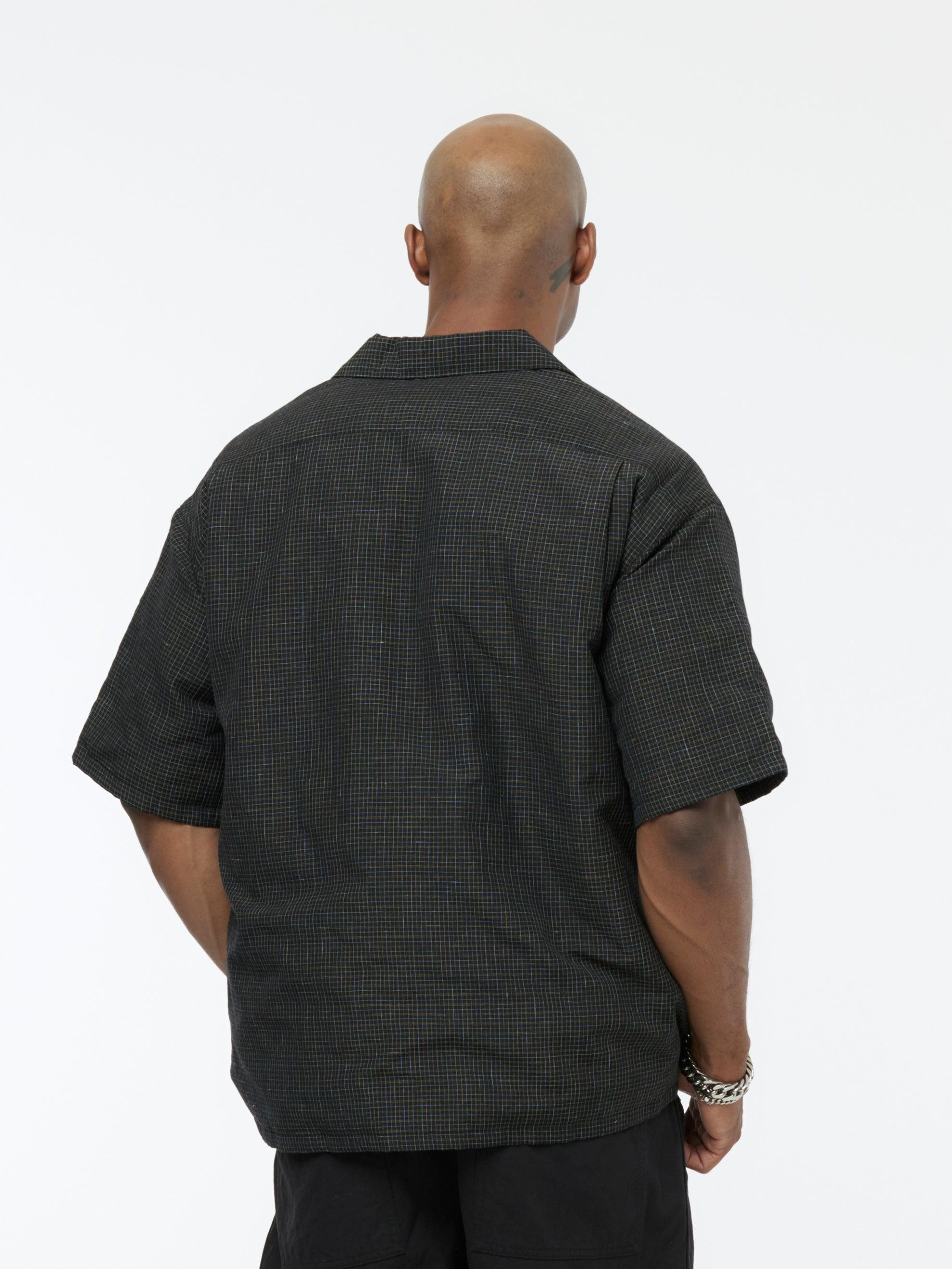 WALLIS DOWN SHIRT S/S (Black) Product Image