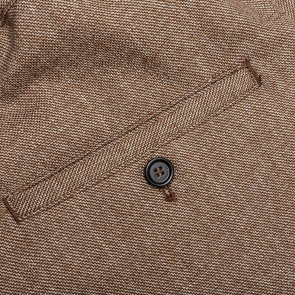 Tropical Wool Trousers - Raw Sienna Male Product Image