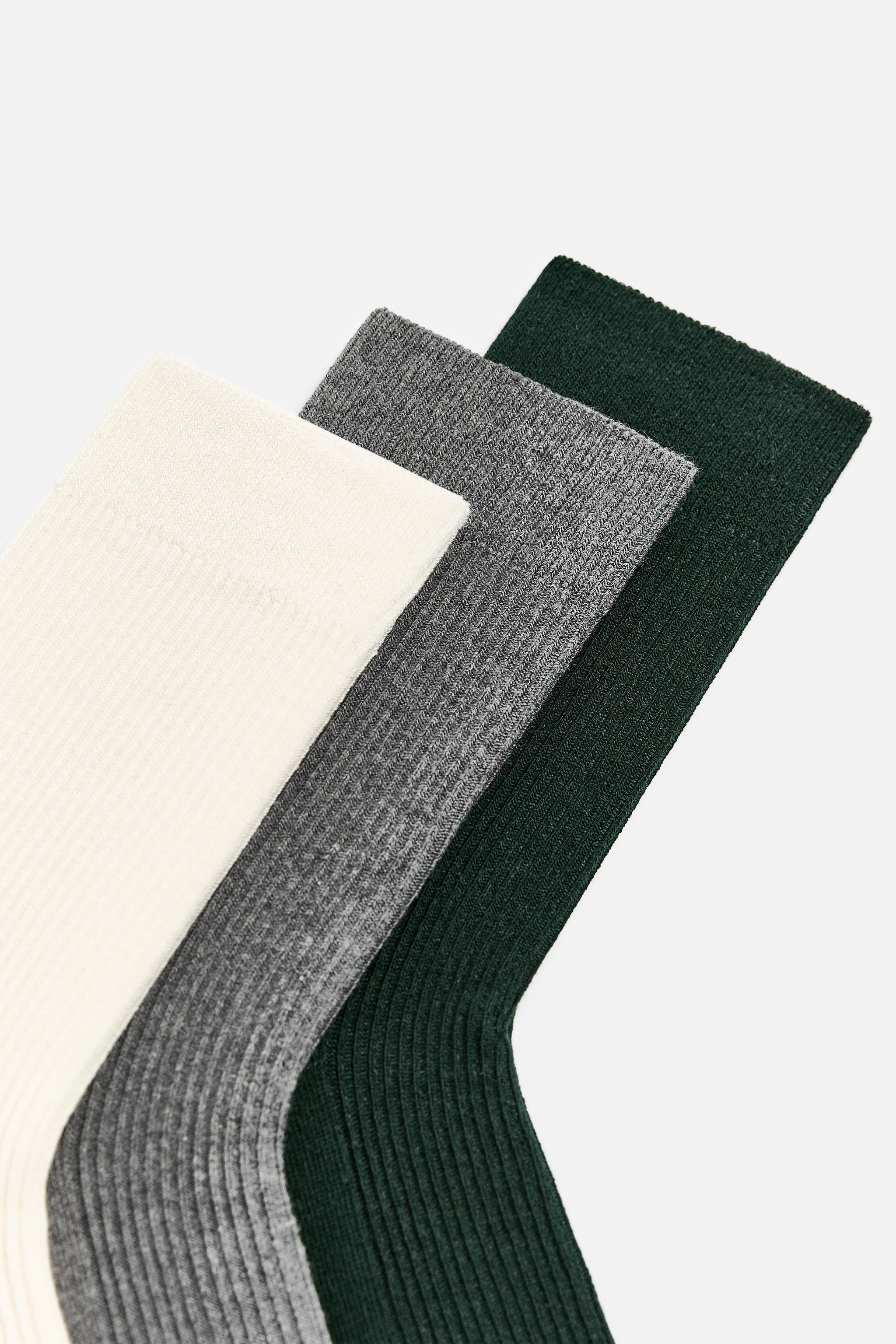 3-PACK OF MATCHING RIB SOCKS Product Image