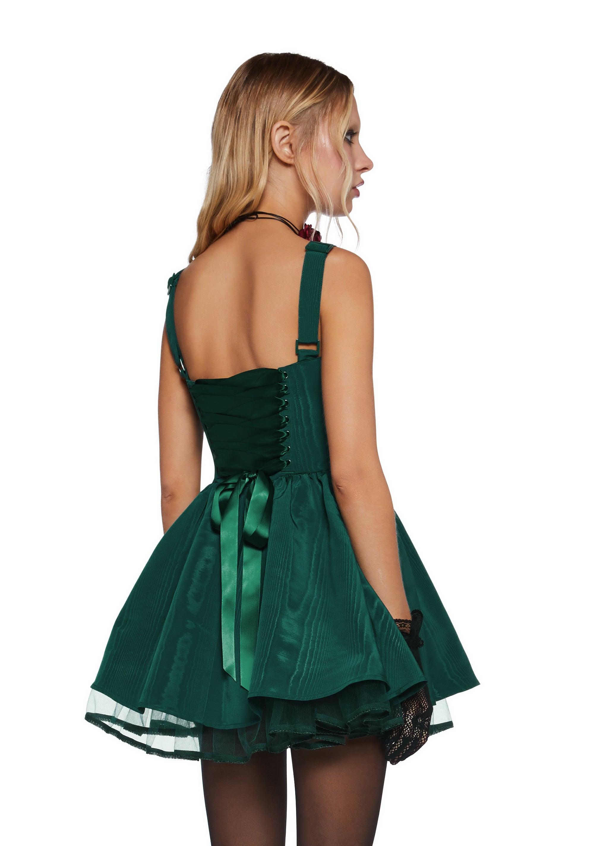 Magic Moves Corset Dress - Green Baby Product Image