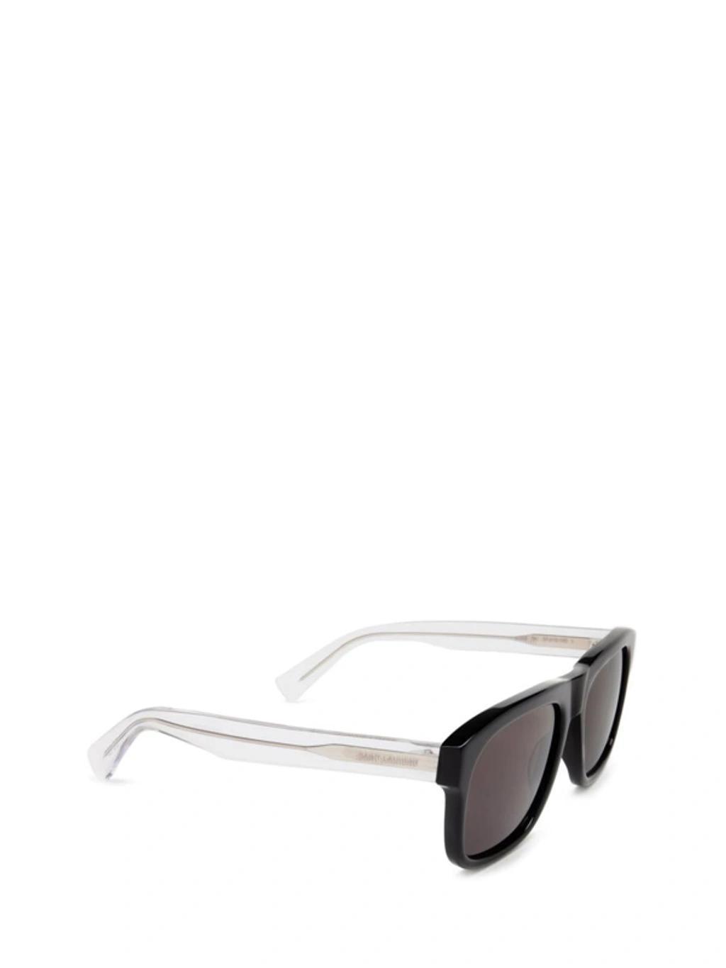 Eyewear Square Frame Sunglasses In Black Product Image