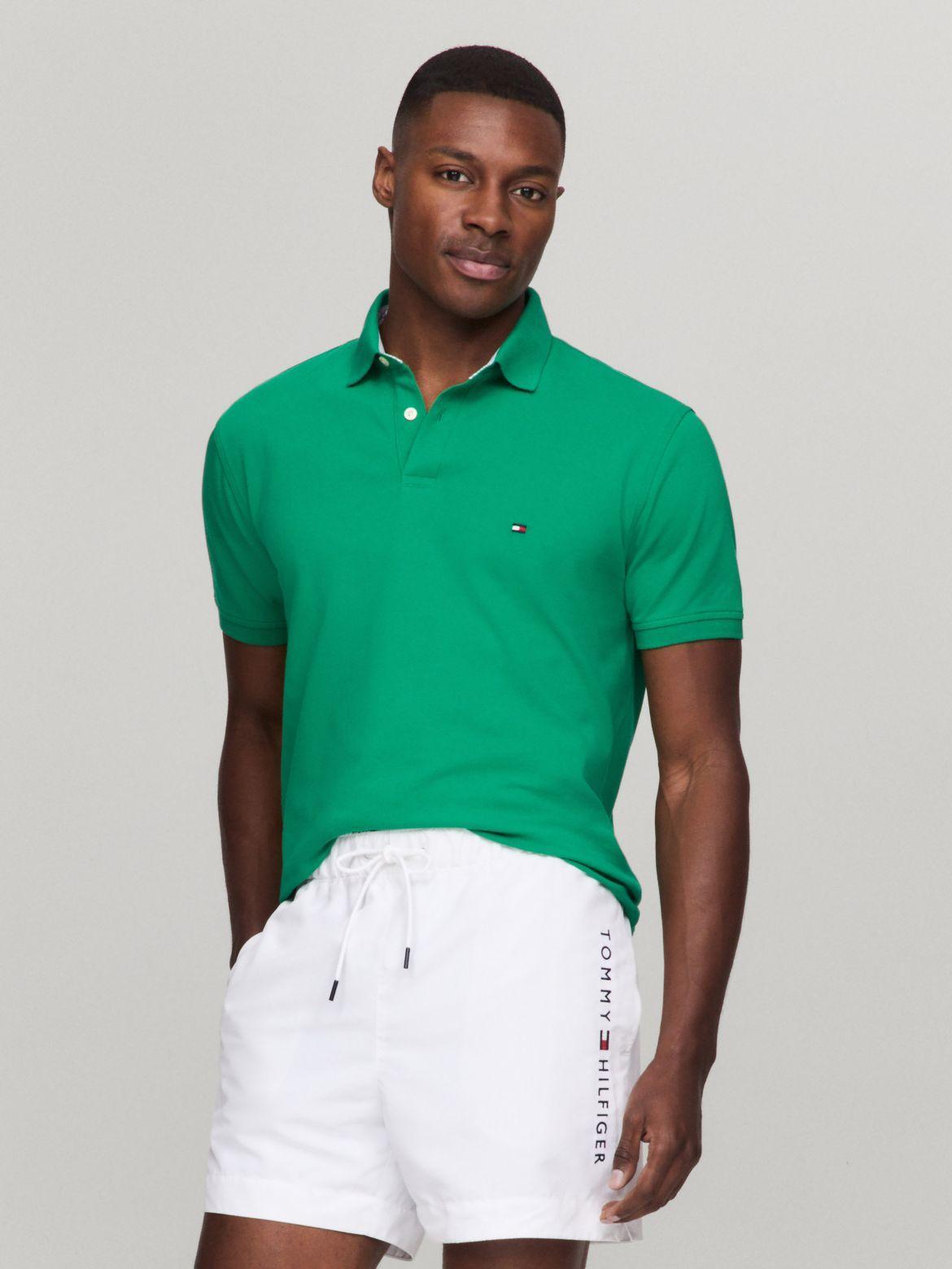 Tommy Hilfiger Men's Regular Fit Stretch Tommy Polo Product Image