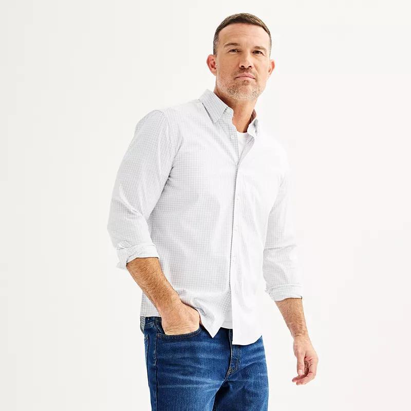 Mens Sonoma Goods For Life Performance Button-Down Shirt Product Image