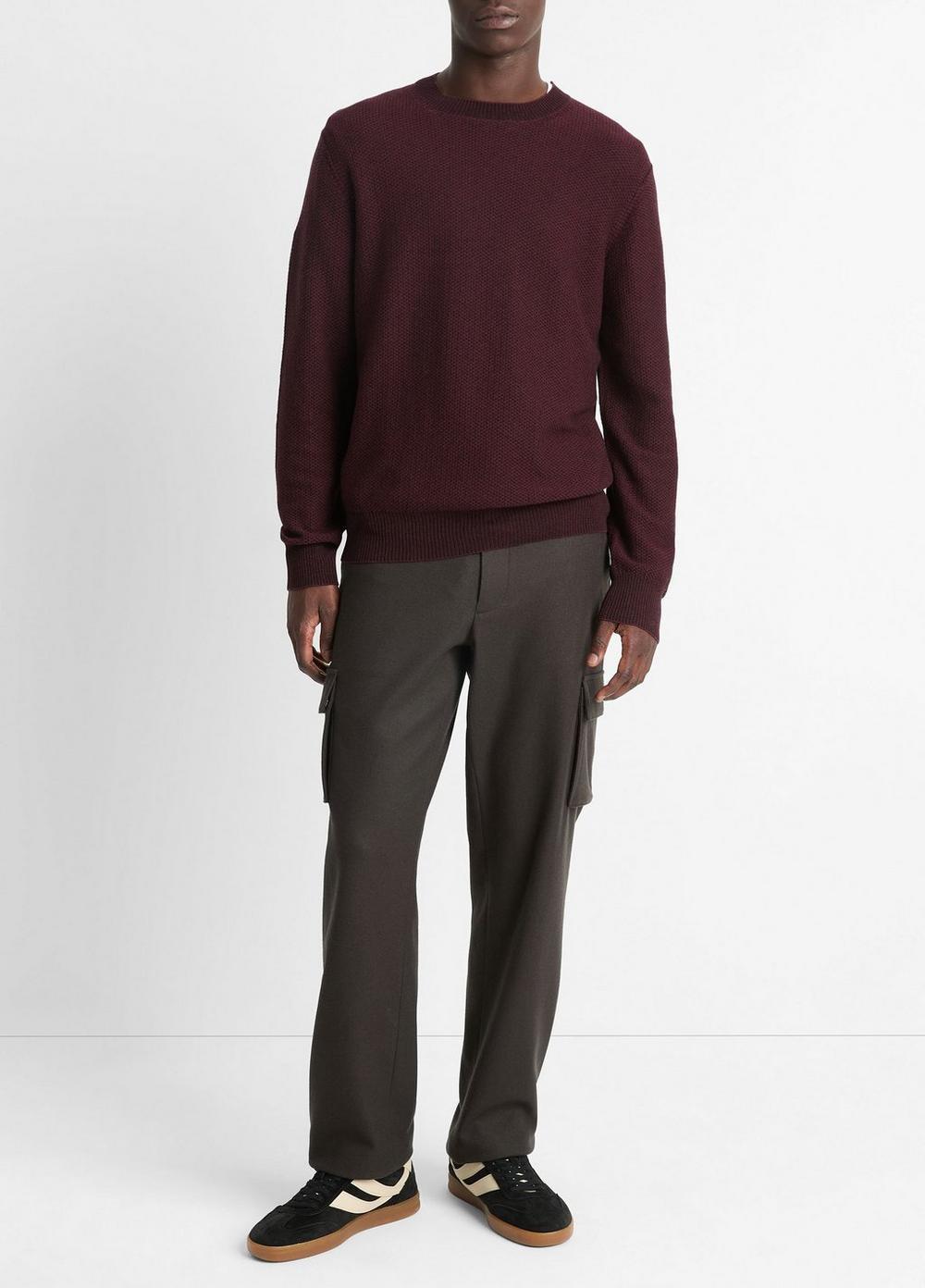 Geo Jacquard Wool-Blend Sweater Product Image