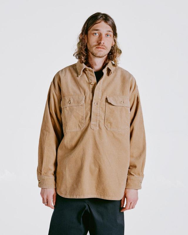 Lumberjack Pullover V.2 / Beige Corduroy Product Image