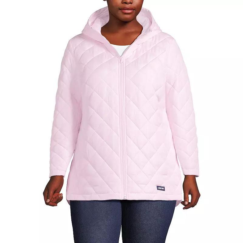 Plus Size Lands End Insulated Jacket, Womens Deep Blue Product Image