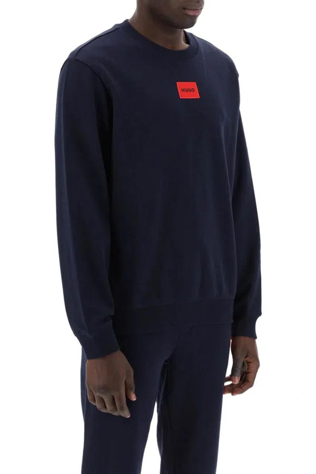 HUGO BOSS Diragol Light Sweatshirt In Blue Product Image