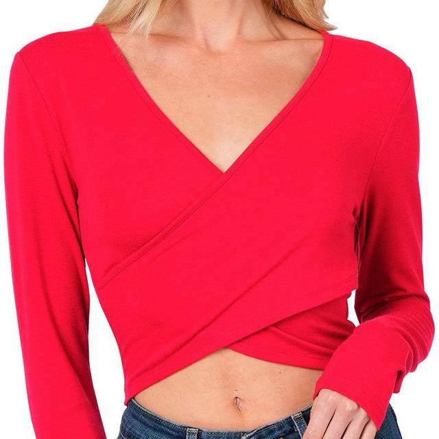 Twist Front Crop Top - 3 Colors Product Image