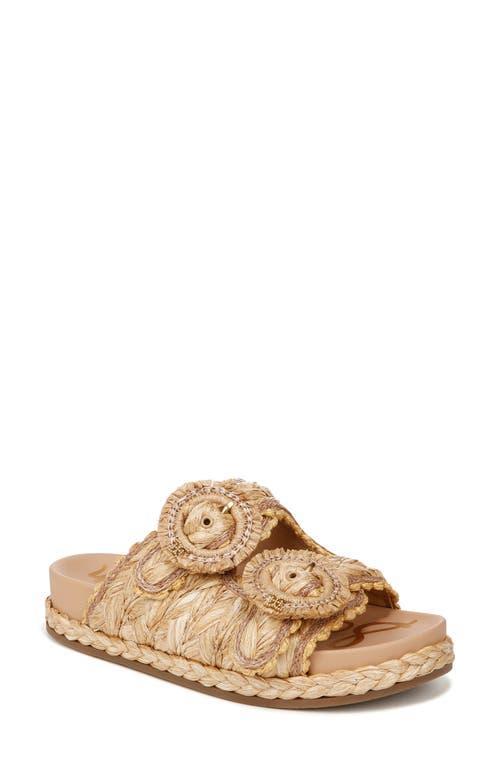 Sam Edelman Reina Braided Platform Sandal Beechwood Raffia Product Image