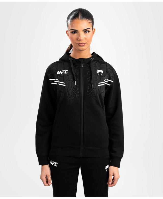 Venum Ufc Womens Authentic Adrenaline Fight Night Replica Full Zip Hoodie - Black Product Image