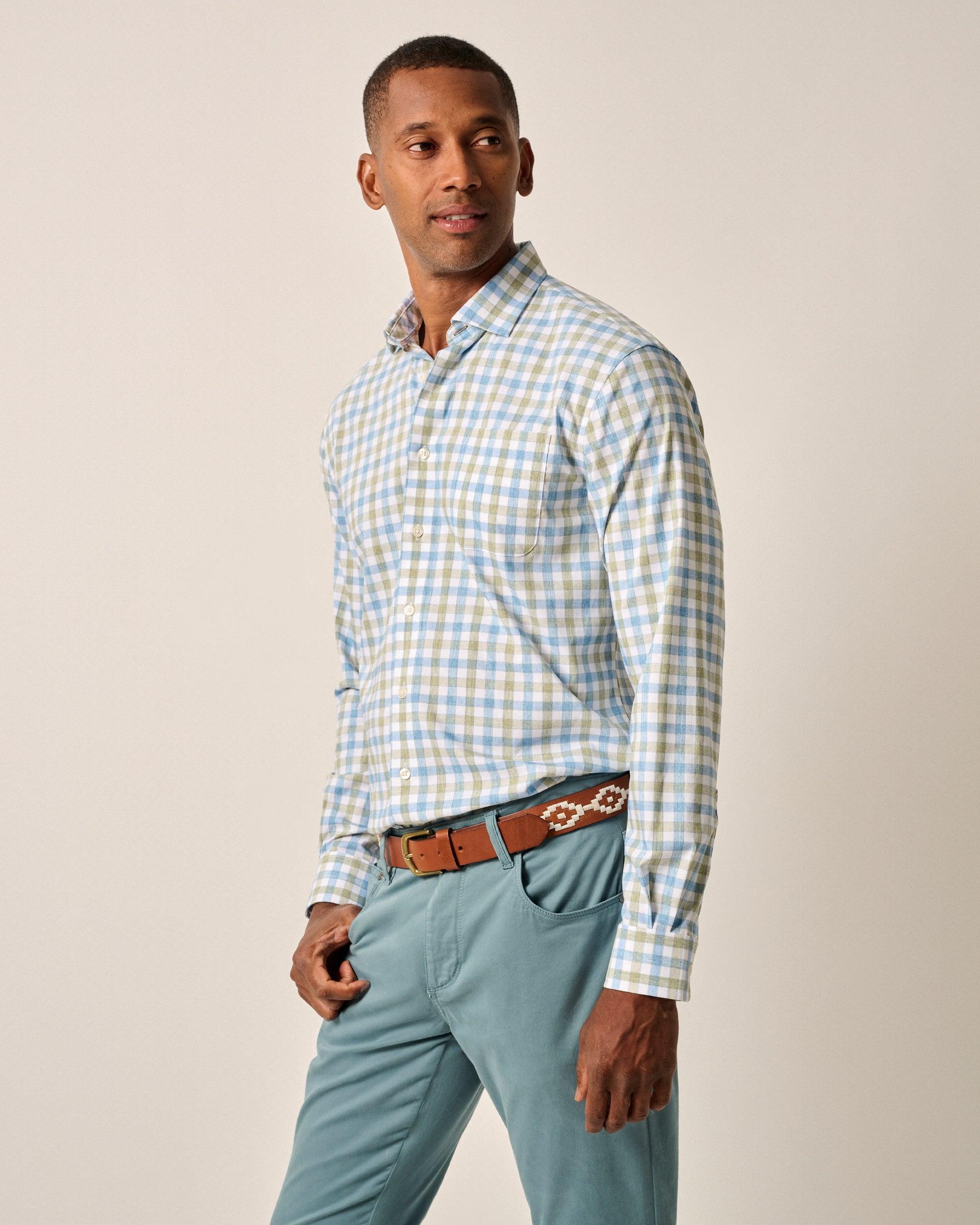 Performance Button Up Shirt - McArthur Male Product Image