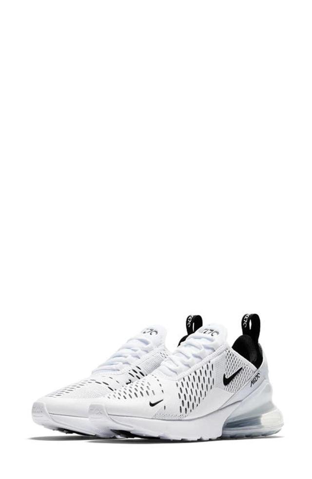 NIKE Women's Air Max 270 Low Top Sneakers In White/black/white Product Image