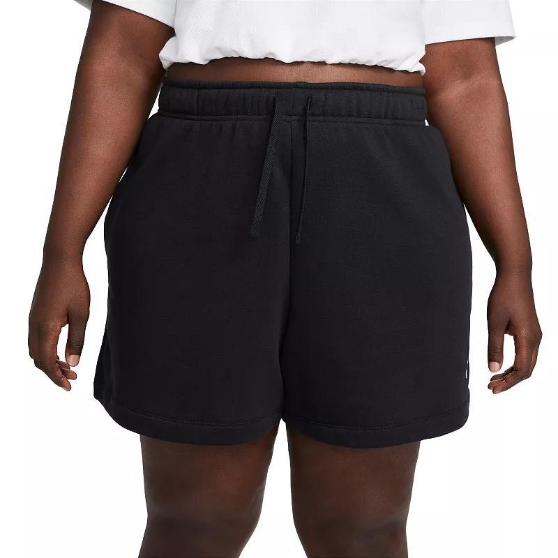 Women's Nike Sportswear Club Fleece Mid-Rise Shorts (Plus Size) Product Image