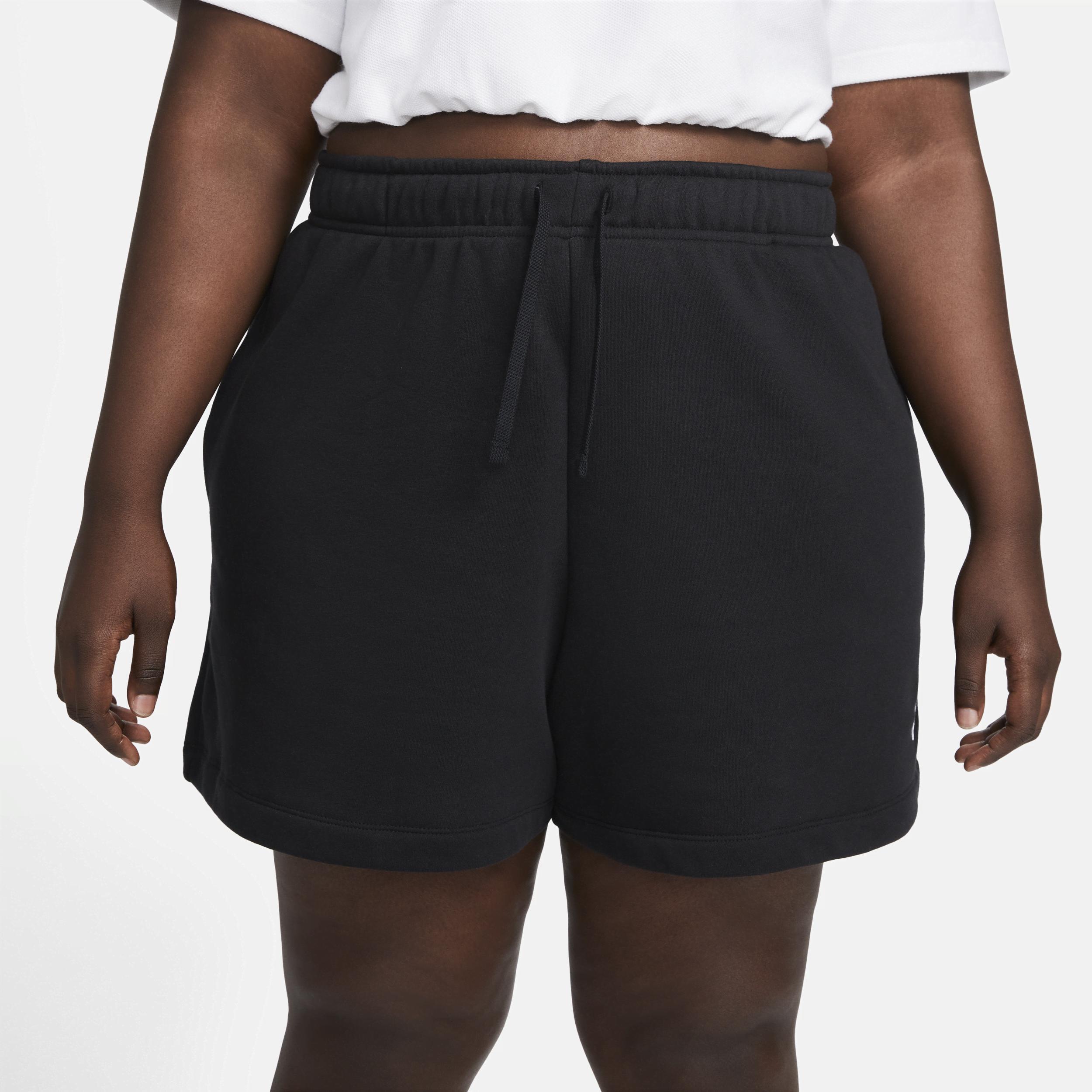 Women's Nike Sportswear Club Fleece Mid-Rise Shorts (Plus Size) Product Image