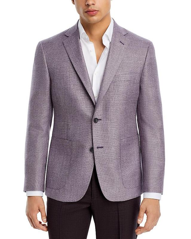 The Mens Store at Bloomingdales Hopsack Unstructured Regular Fit Sport Coat - Exclusive Product Image