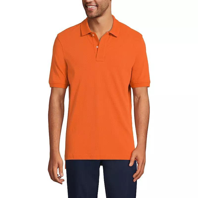 Mens Lands End Short Sleeve Mesh Polo Shirt Product Image