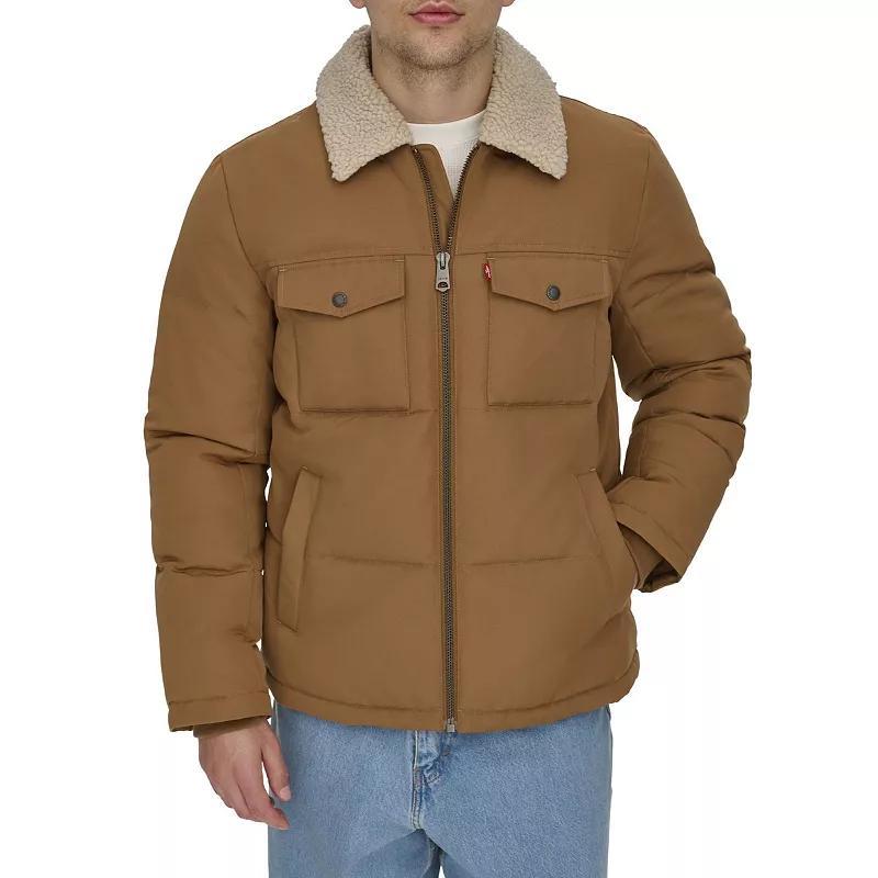 Mens Levis Aviator Puffer Jacket Product Image