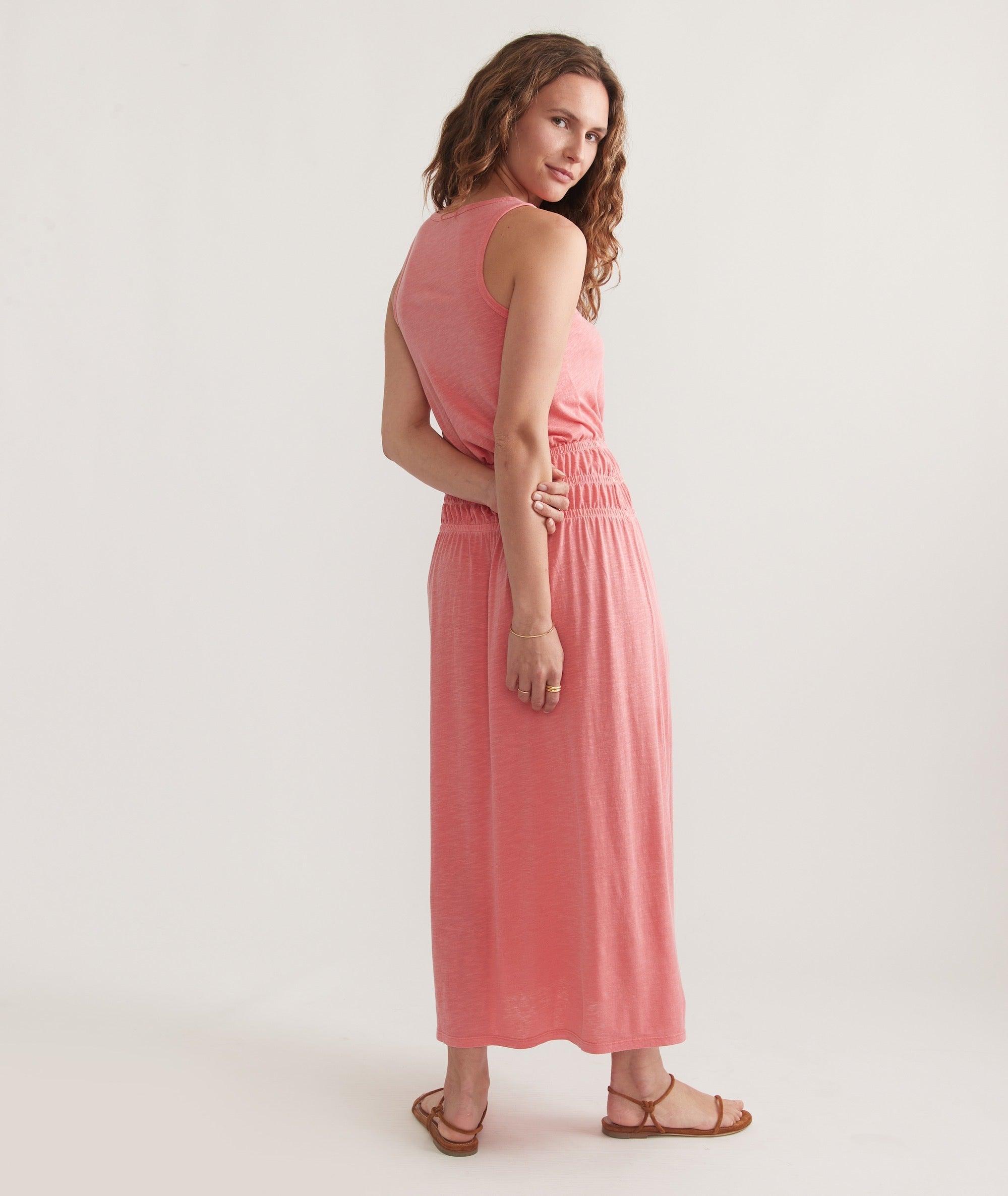 Juliet Slub Midi Dress Product Image