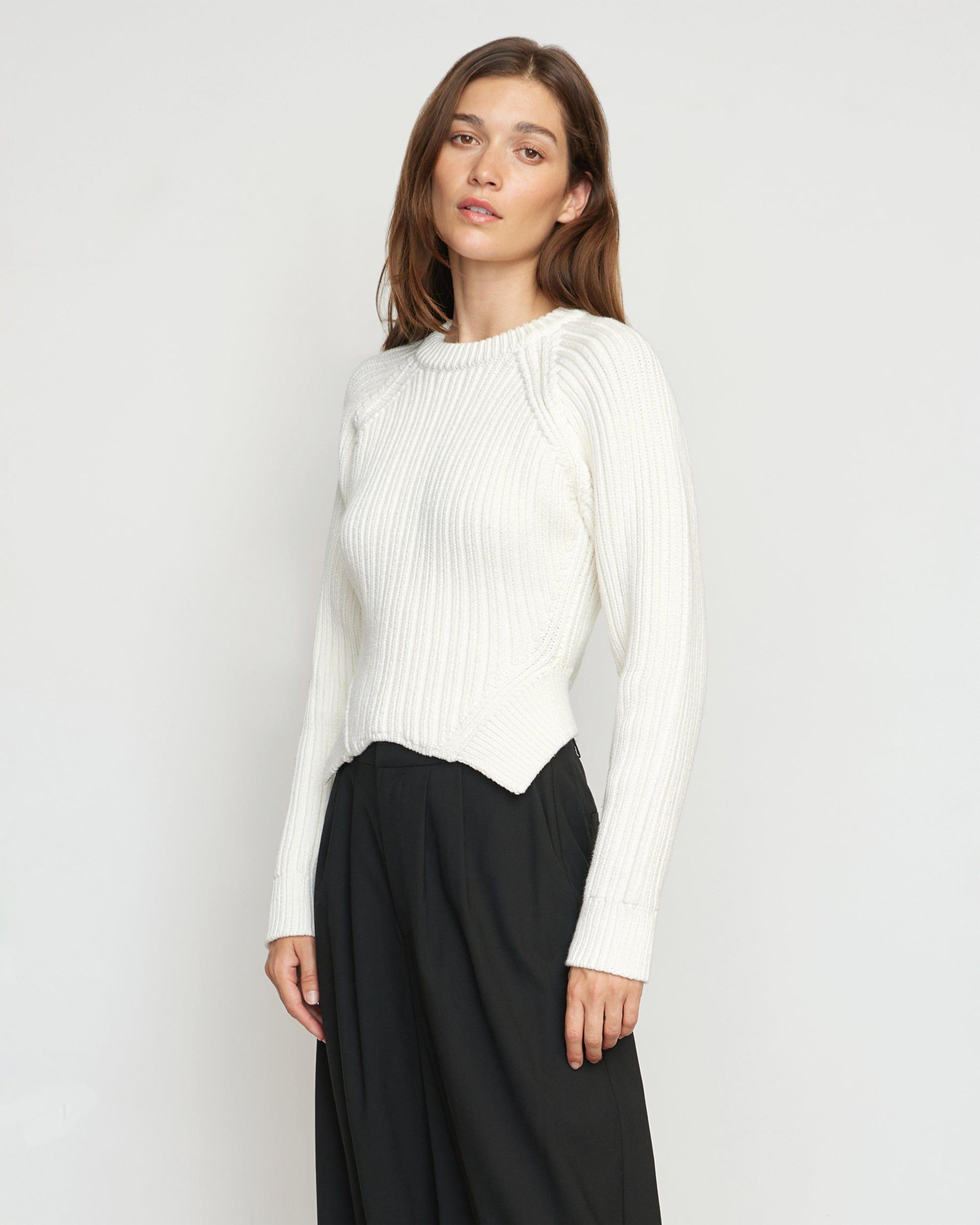 Iona Organic Cotton Cropped Sweater Product Image