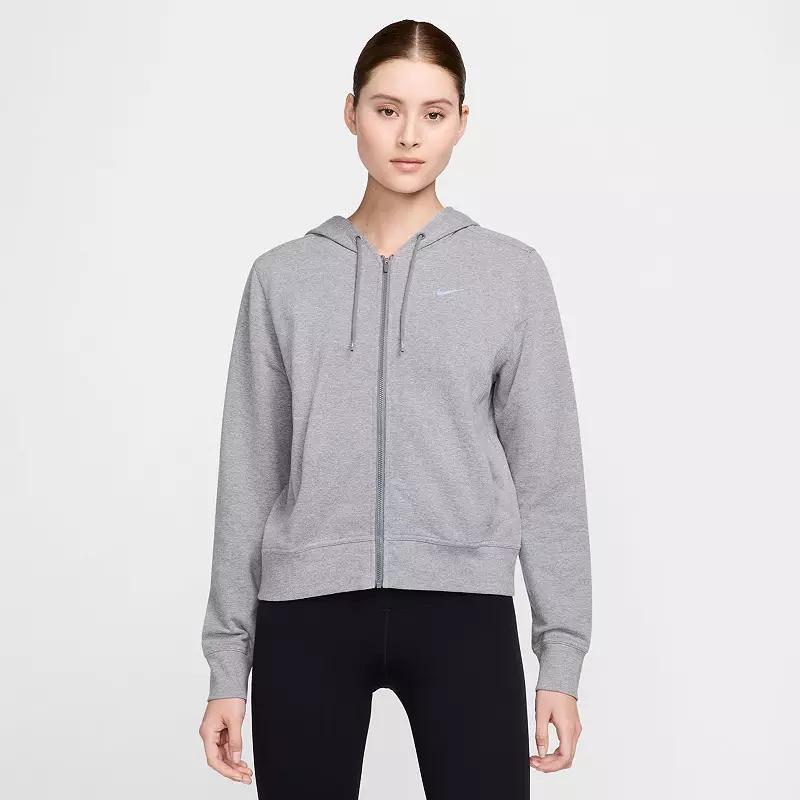 Womens Nike One Dri-FIT Full-Zip Hoodie Product Image