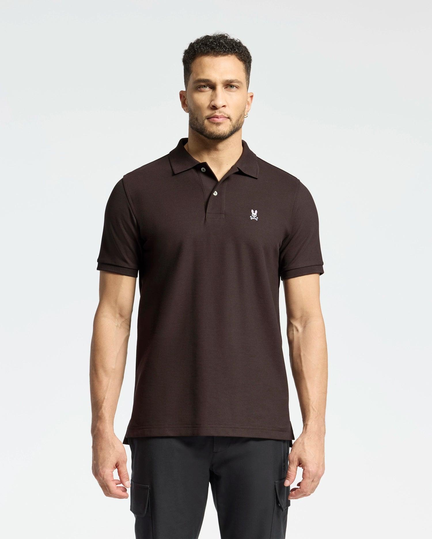 MENS CLASSIC PIQUE POLO SHIRT - B6K001B200 Product Image