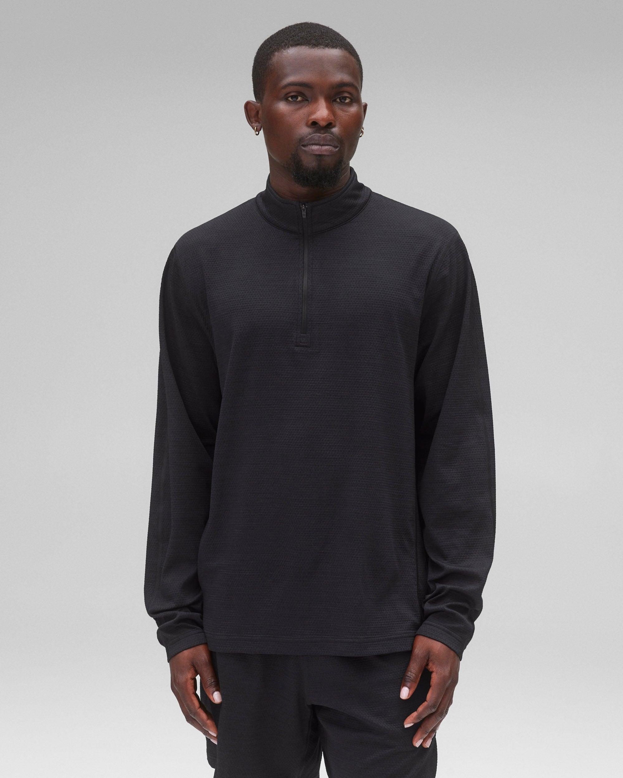 Solotex Mesh Tiebreak Quarter Zip Male Product Image