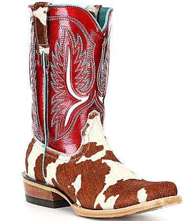 Ariat Futurity Colt Western Boots (Cowtown Hair On) Women's Shoes Product Image