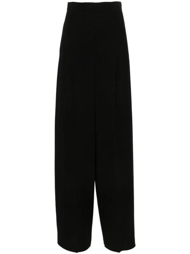 MAX MARA Crepe Pants In Black Product Image