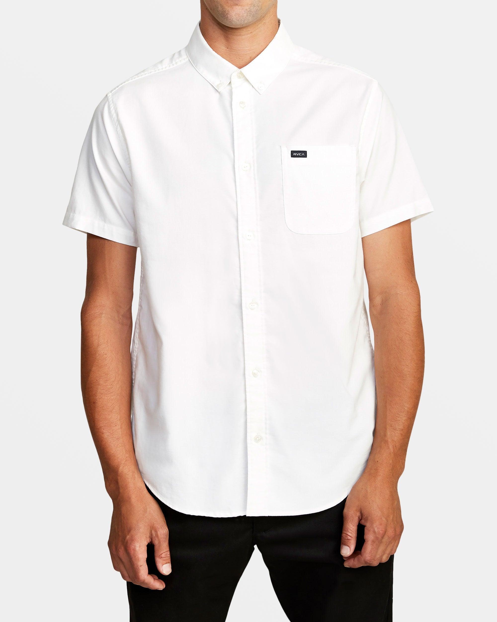 That'll Do Short Sleeve Shirt - White Product Image