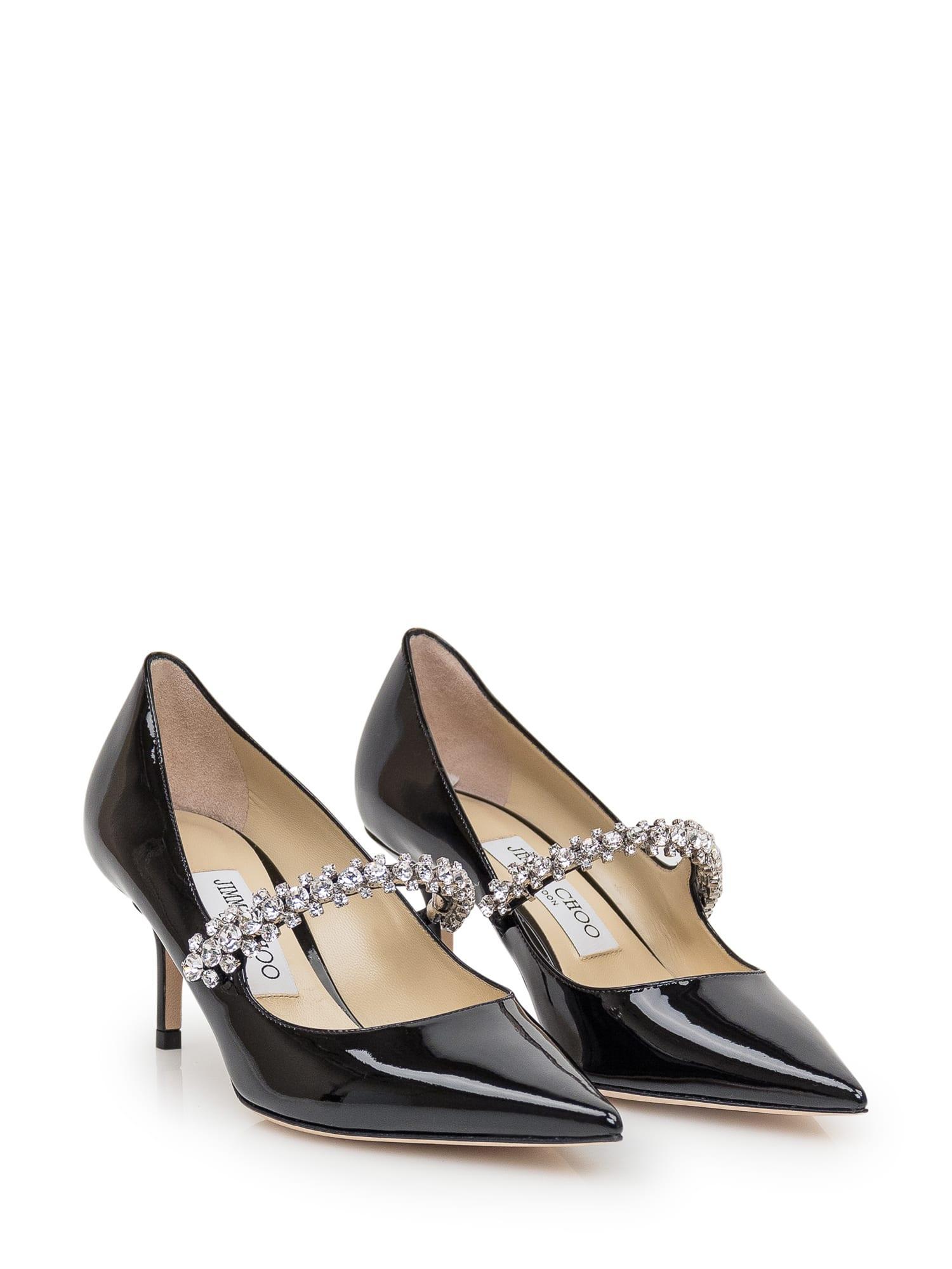 JIMMY CHOO Bing Pump 65 Pat In Black Product Image