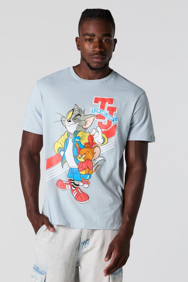 Tom and Jerry Graphic T-Shirt Male Product Image