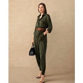 Sandwashed Safari Jumpsuit Product Image