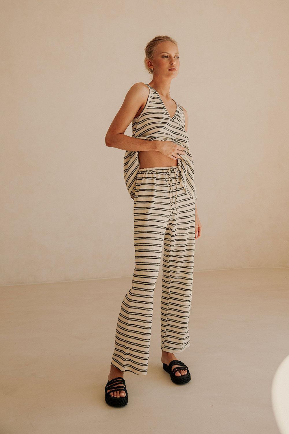 Lana Pants - Stripe Product Image