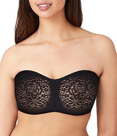 Womens Halo Lace Strapless Bra Product Image