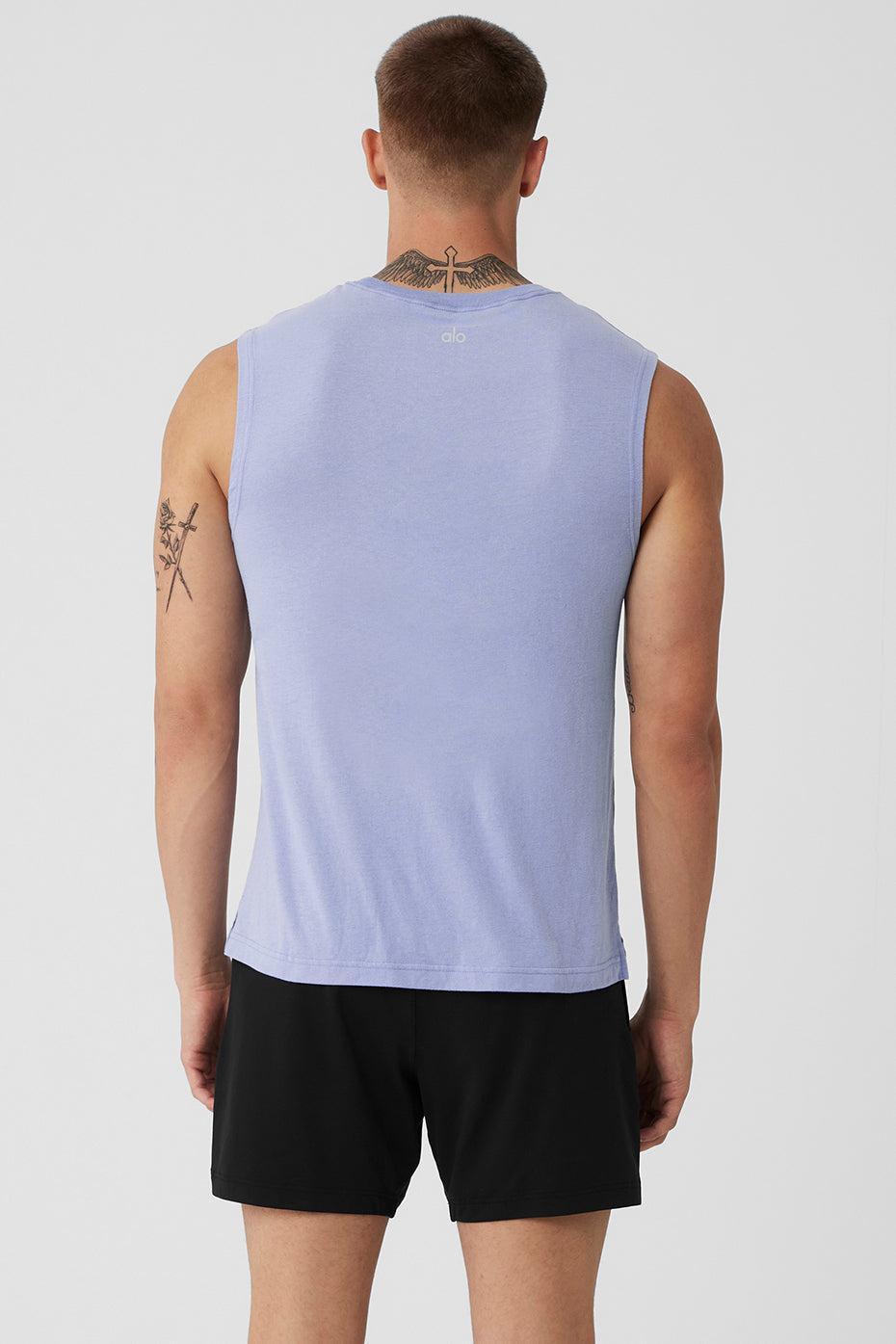 The Triumph Muscle Tank - Icy Purple Male Product Image