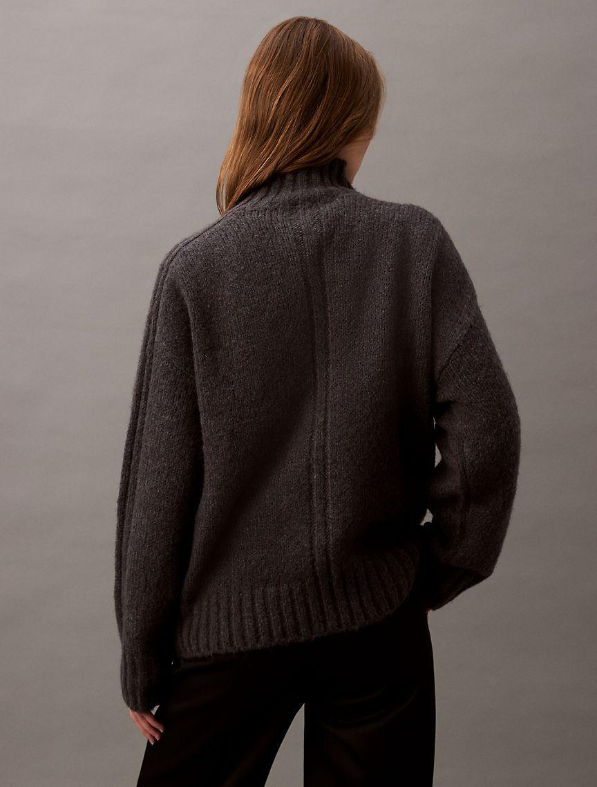 Relaxed Turtleneck Sweater Product Image