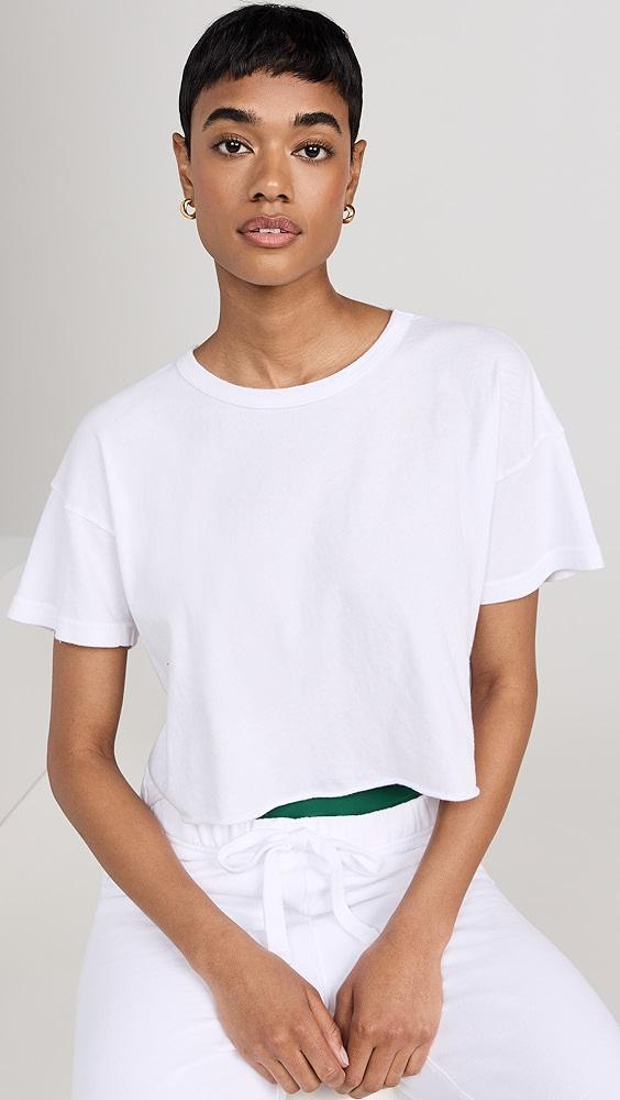 Year of Ours YOS Cropped Tee | Shopbop Product Image