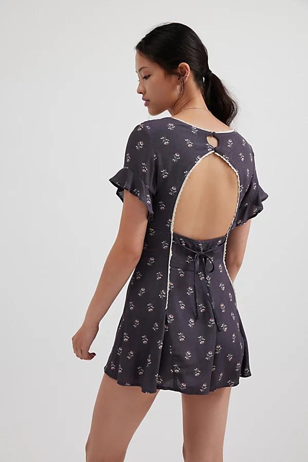 Kimchi Blue Thalia Open Back Romper Womens at Urban Outfitters Product Image