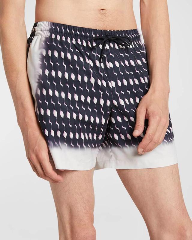 Mens Phibbs Patterned Swim Shorts Product Image