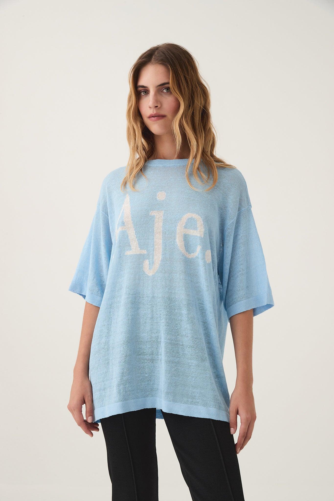 Elvira Oversized Linen Tee Product Image