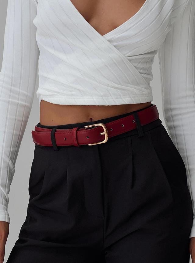 Get Together Belt Red Product Image