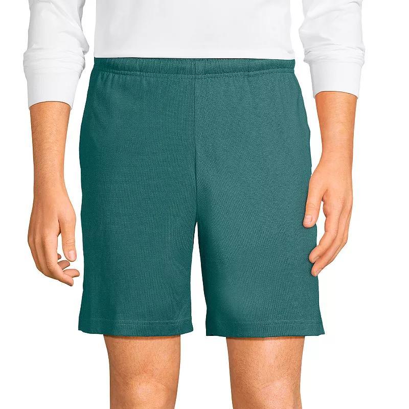 Mens Lands End Jersey Knit Shorts Product Image